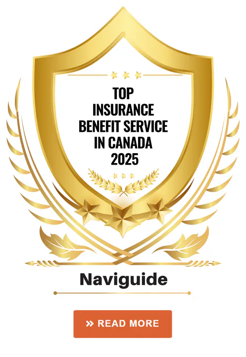 Top Insurance Benefit Service in Canada 2025 Award